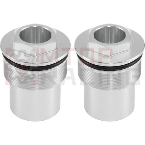 Fork Upper Screws Caps Fork Bolts For Honda VTR1000F 1998 1999 2000 2001 2002 2003 2004 2005 2006 51454-KV3-781