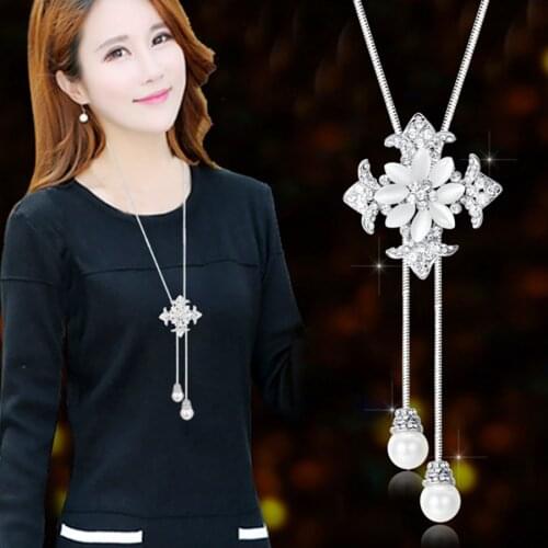 XQFATE Pearl Necklaces For Women