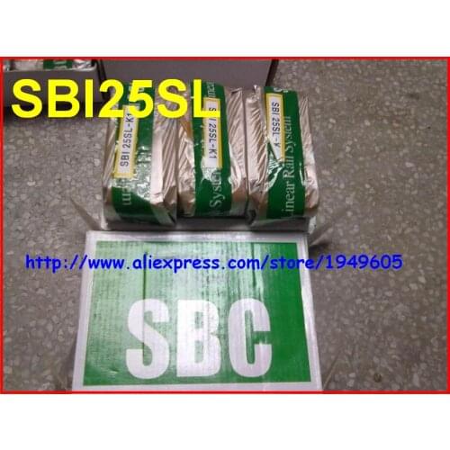 1pc Korea SBC linear guide slider SBI25SL bearing carriage