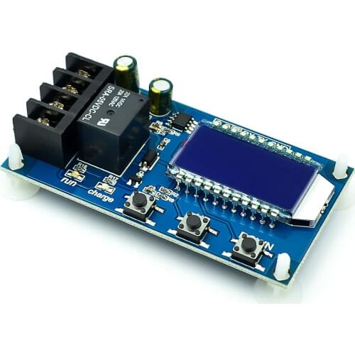 6-60v 10A Lead-acid Solar Storage Battery Charge Controller Module Protection Board charger Time Switch Battery Capacity