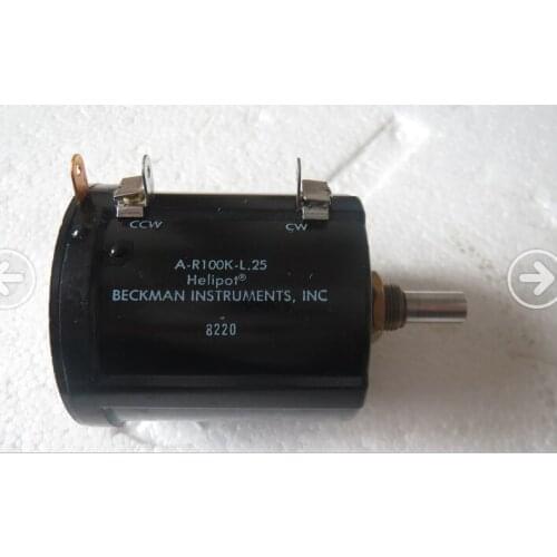 Helipot A-R1K-L.25 multi-turn potentiometer R1K R2K R30K R50K R100K Axial length 20*6. 3mm shaft 20mm