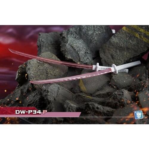 Deformation toy DW-P34P pink double knife Model Toy