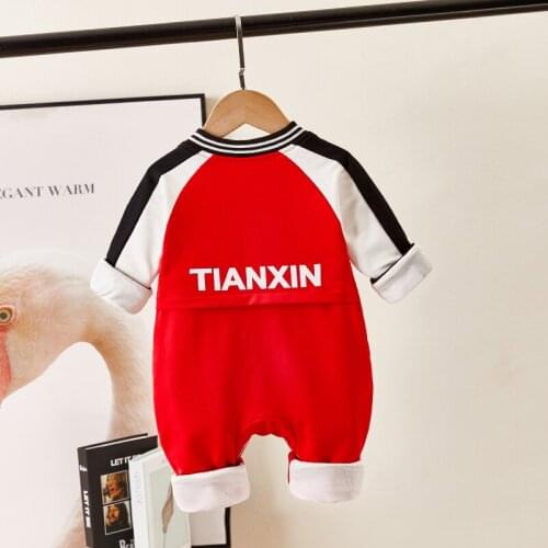 New Spring Summer Long Sleeve Outfits for Babies Rompers Playsuits 100% Cotton Bodysuit for Newborns Childrens Clothing Boys