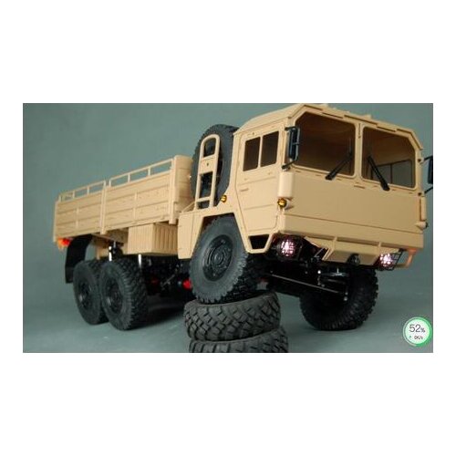 6x6 6WD MAN Body set with decals for RC Axial SCX-10 SCX10 Rock Crawler P601 1/10 scale RC8WD G2 Wrangler Jeep Body 8x8 6WD