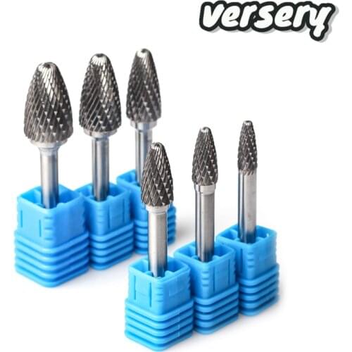 Free Shipping FX Type Head Tungsten Carbide Rotary File Tools Drill Milling Carving Bits Tools Point Burr Die Grinder Abrasive