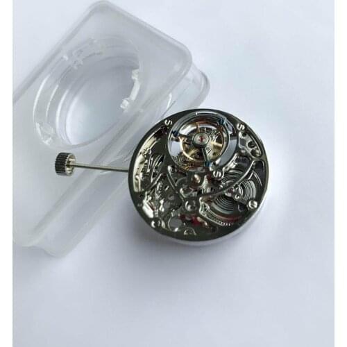 New Vintage Luxury 100% Tourbillon Movement Top Creative fashion Hollow Collectors Edition Gift Clock Core Pilot Watch Movement