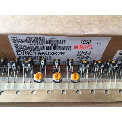 Original new 100% EVNDJAA03B23 2K 202 EVNCYAA03B25 200K 204 trimmer resistance adjustable potentiometer (SWITCH)