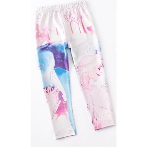 4-9 Year Retail New 2021 Baby Girls Leggings Pant Kids Pants Girl Leggings One Piece RT43