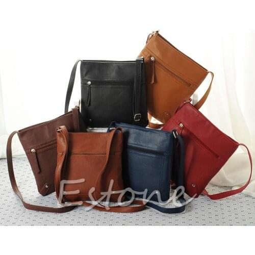 THINKTHENDO Faux Leather Bags For Women