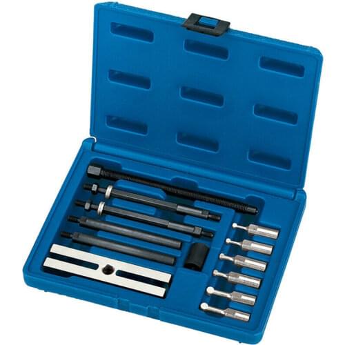 TLXC 13pcs Small Insert Bearing Puller Removal Toolbox Insert Bearing Extractor Inner Bearing Puller Removal Repair Tool Kit
