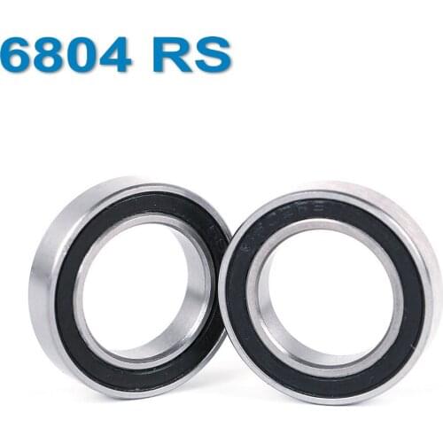 2PCS 6804 SC6804 2RS Si3N4 Bicycle Ceramic Ball Bearing Rubber Sealed HOPE PRO2