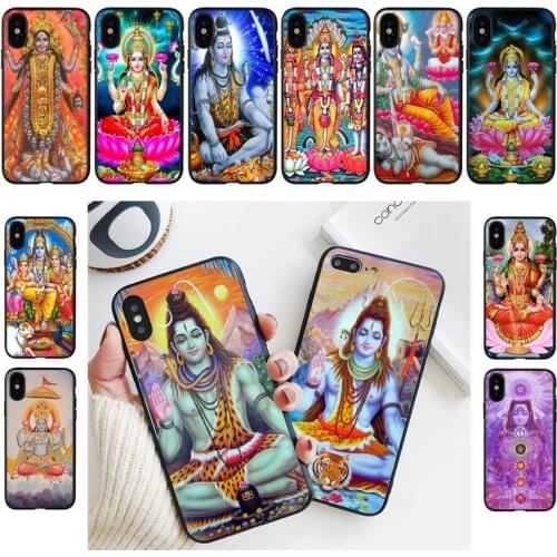 YNDFCNB Shiva Hinduism God Buddha Phone Case For iPhone 11 8 7 6 6S Plus X XS MAX 5 5S se 2020 11 12pro max iphone xr case