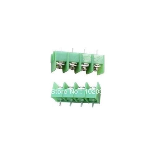100PCS KF8500-4P Green KF8500 4Pin 8.5mm Straight Pin Barrier Terminal Block ROHS