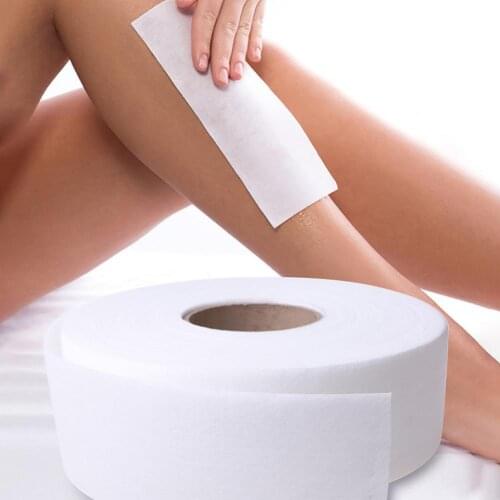 100 Yards Non-Woven Wax Strip Paper Roll For Body Leg And Facial Hair Removal Pack Epilating Roll