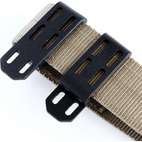 2Pcs Kydex Holster Quick Clips with Screw Tactical Knife Sheath Gun Holster Belt Clip