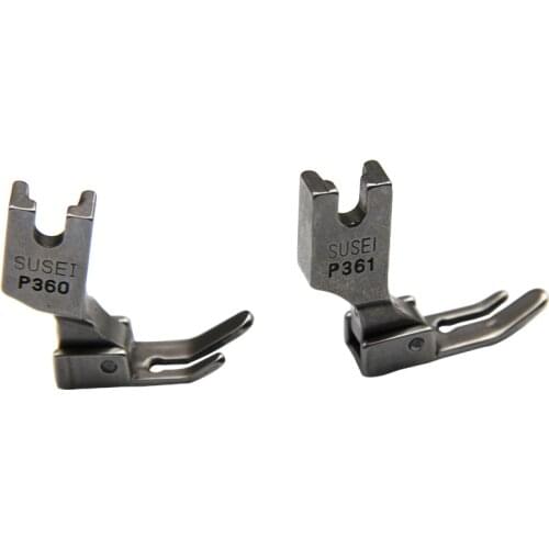2PCS Industrial sewing machine presser foot P361 P360 presser foot zipper presser foot full steel quality