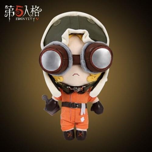 Anime Identity V Tracy Mechanic Kawaii Short Plush Doll Pillow Cute Change Clothing Toys Cushion Cartoon Xmas Gifts 32cm