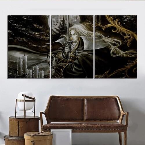 Castlevania ARPG Game Poster Canvas Wall Art Paintings for Bedroom Wall Decor