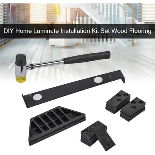 DIY Home Laminate Installation Kit Set Wood Flooring Top Quality Wooden Floor Fitting Tool with Mallet Spacers For Hand Tool Set