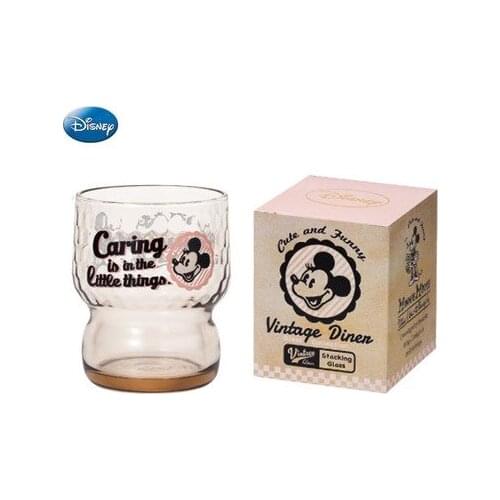 Disney Beer Mug Vintage Cartoon Donald Duck Glass Mickey Juice Breakfast Mug Beer Mug Milk Mug 280ML Shot Glasses