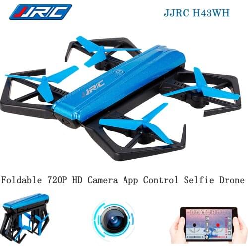 JJR/C JJRC H43WH CRAB WIFI FPV Quadcopter 720P Drone With Camera HD RC Selfie Drone G-sensor Foldable APP Control RC Helicopter