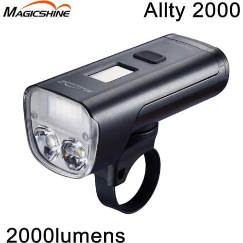 American MAGICSHINE ALLTY 2000 Bicycle flashlight headlights mountain bikes Road bike waterproof glare lighting lamp ALLTY 1000
