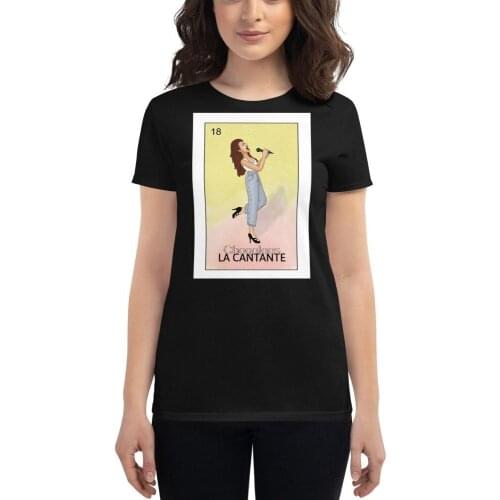 LA CANTANTE Mexican Loteria Shirt Womens Fit CUSTOM