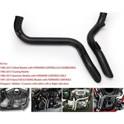 Motorcycle Retro Cruise Car Stainless Steel 2 Inch Tailpipe, The Product Is Suitable for Harley Retro Prince Cruise