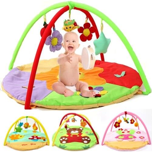 Cartoon Soft Baby Play Mat Kids Rug Floor Mat Boy Girl Carpet Game Mat Baby Activity Mat For Children Educational Toy