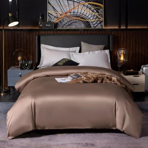 Cotton 60s Long Staple Cotton Duvet Cover Solid Color Quilt Cover Twin King Size Comforter Cover 200x230cm Free Shipping
