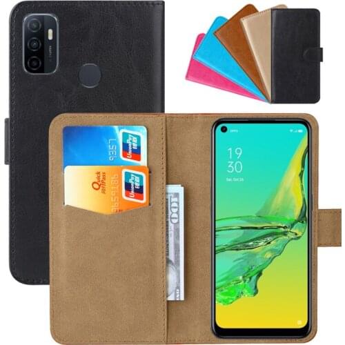 Luxury Wallet Case For OPPO A33 PU Leather Retro Flip Cover Magnetic Fashion Cases Strap
