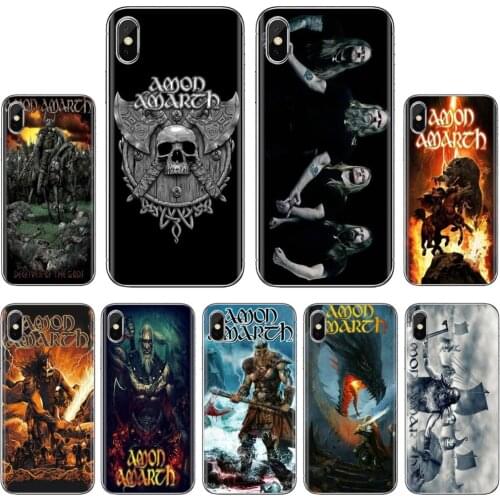 Amon Amarth Fire Bird Rock Band For Samsung Galaxy J1 J2 J3 J4 J5 J6 J7 J8 Plus 2018 Prime 2015 2016 2017 Silicone Case