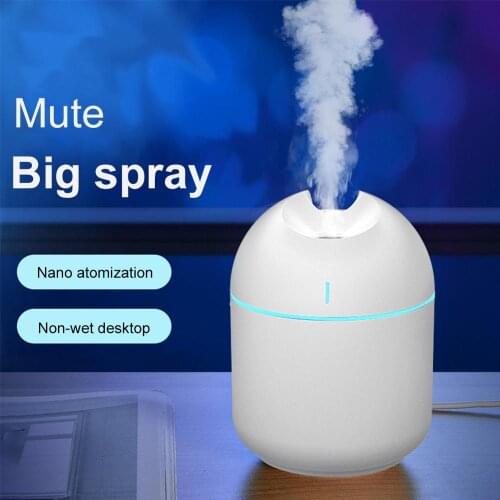 200m Mist Humidifier for Bedroom Mini Humidifier Desk Humidifiers Humidificadores Difusores for Bedroom, Babies Room,Office,Home