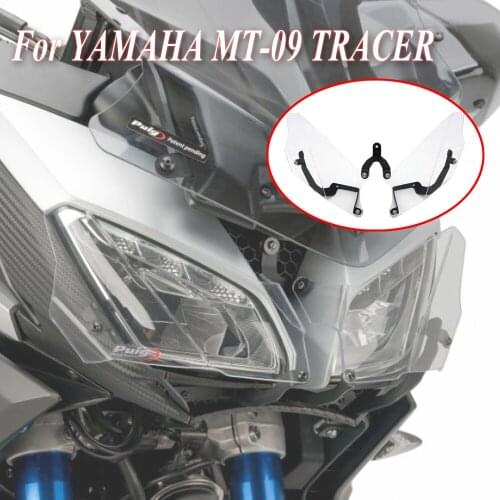 Motorcycle Headlight Guard Protector For Yamaha MT09 Tracer MT-09 Tracer 2015 2016 2017 lampshade Headlight protection cover