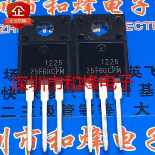10PCS F25F60CPM 25F60CPM TO-220F