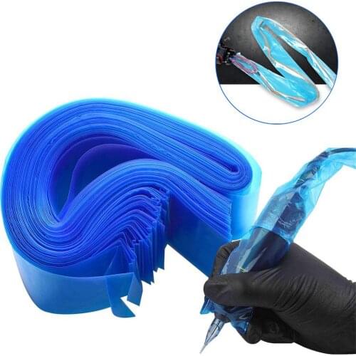 100Pcs Tattoo Clip Cord Covers 100pcs Heavy Duty Disposable Hygiene Tattoo Clip Cord Sleeves Covers Supply Tattoo Machine Gun