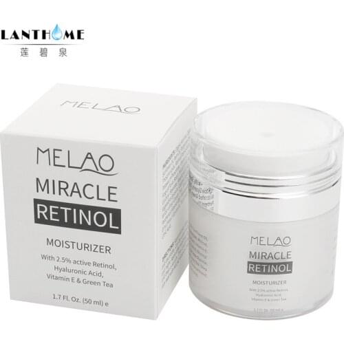 50ml Anti-aging moisturizing cream Retinol skin whitening cream, reducing wrinkles and fine lines day and night Retinol 2.5