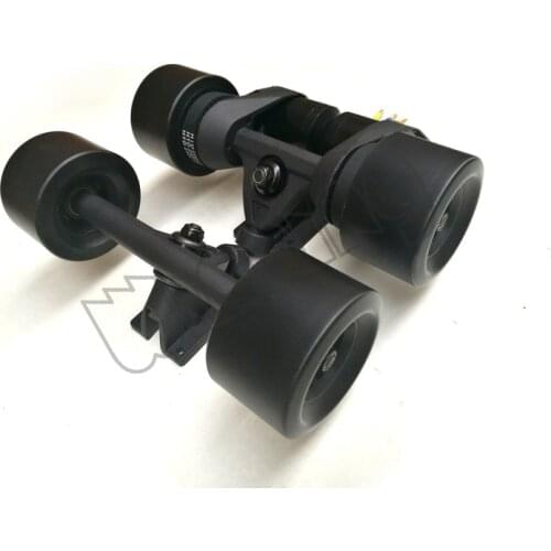 Electric scooter accessories dual-drive outer rotating gear belt dual-motor motor power unit 83mm electric wheels