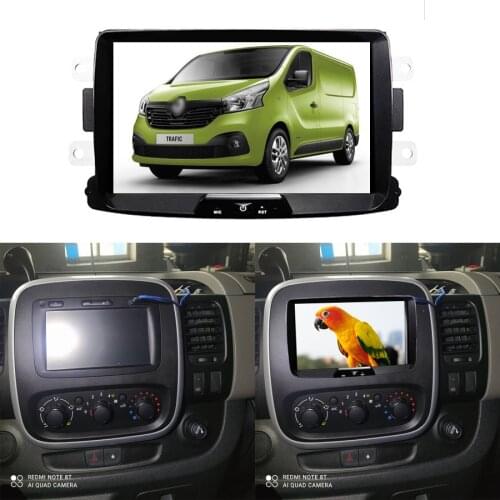 For Renault Trafic III 2015 Android 10 Car Radio Multimedia Video Player Navigation GPS 6GB Ram 128GB Rom Autoradio Stereo HU