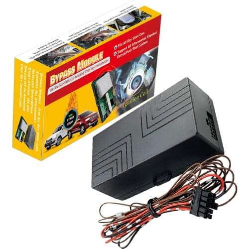 Cardot Pke Passive Keyless Entry Push Engine Start Stop Button Remote Start Engine Car Alarm System Bypass Module