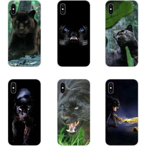 Beautiful Black Panther Accessories Phone Shell Covers For Apple iPhone X XR XS 11Pro MAX 4S 5S 5C SE 6S 7 8 Plus ipod touch 5 6