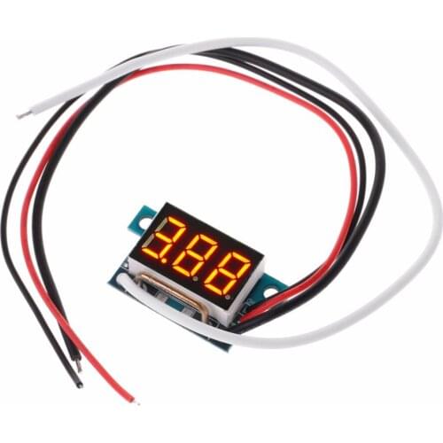 DC 4V-30V 0-10A Digital LED Ammeter Current Panel Meter 0.36in Module Reverse Protection Tester Tools
