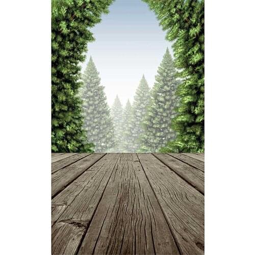 Halloween Tombstone White Snow Flowers Baby Xmas Tree Festival Background Wood Floor For Photo Studio