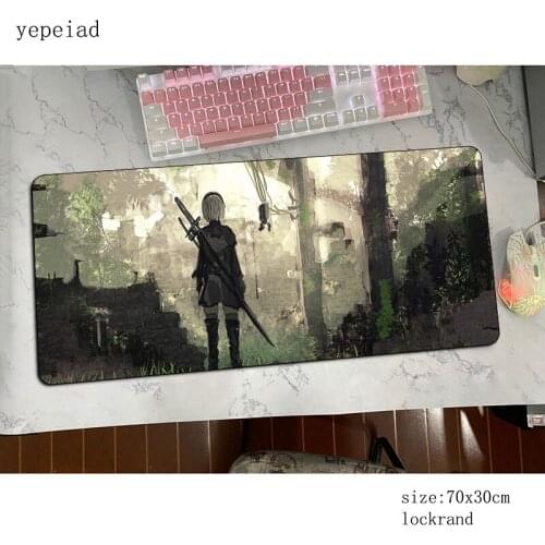 Nier automata padmouse 700x300x3mm gaming mousepad game Adorable mouse pad gamer computer desk best mat notbook mousemat pc