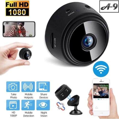 IP Wifi Mini Camera Surveillance Secret Cameras Remote Control Monitoring Security Protection Detection 1080p Camcorders H.264