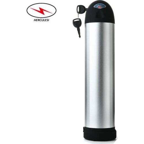 10S6P Portable Rainproof Bateris 36V Lithium Ion Battery 36V 15Ah Bottle Battery for Electric Bike 500W With BMS Charger