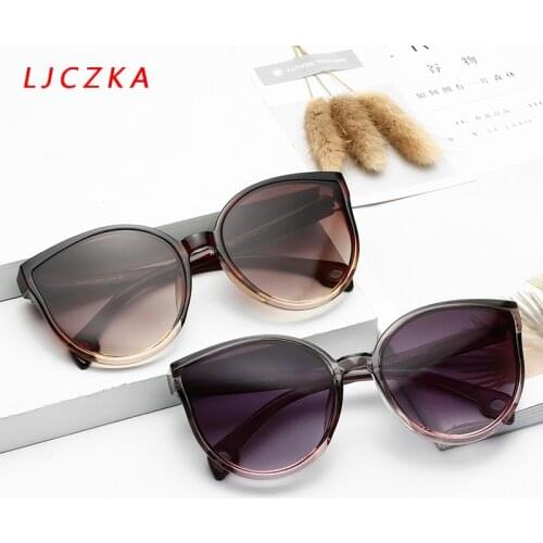 LJCZKA Women's Sunglasses Transparent Glasses