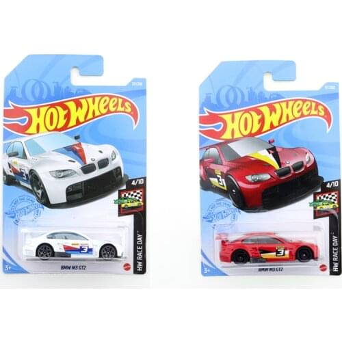 2021-57 BMW M3 GT2 Original Hot Wheels Mini Alloy Coupe 1/64 Metal Diecast Model Car Kids Toys Gift