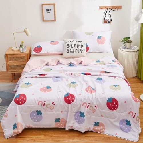 Soft Summer Quilt Breathable Throw Airplane Blankets Office Sofa Bedding Comforter Bed Cover Student Bedspread