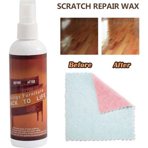 120ml Wooden Cabinet Door Floor Furniture Scratch Repair Wax Agent Kit Restorer Furniture Scratch Wax Painting Fix Repair